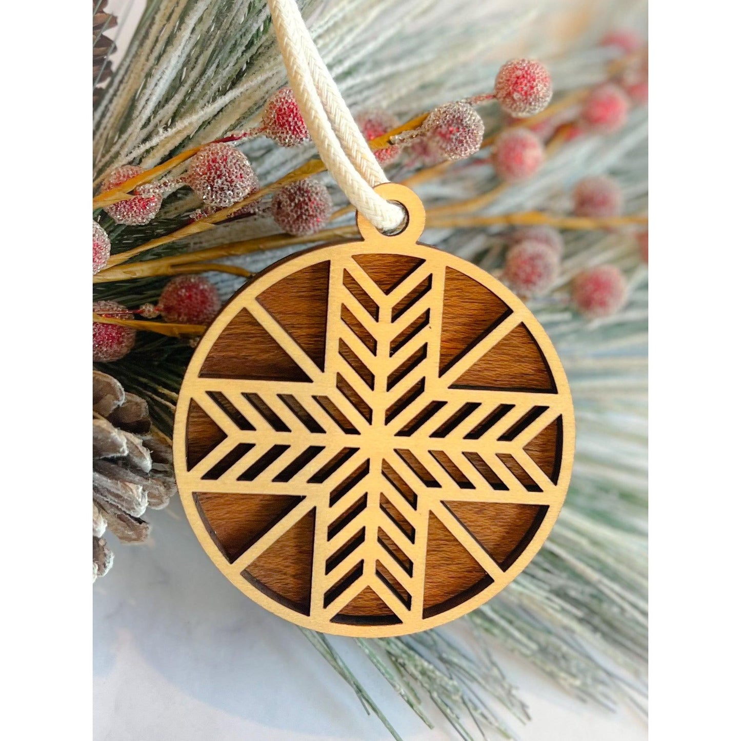 Art Deco Trio Ornament Set