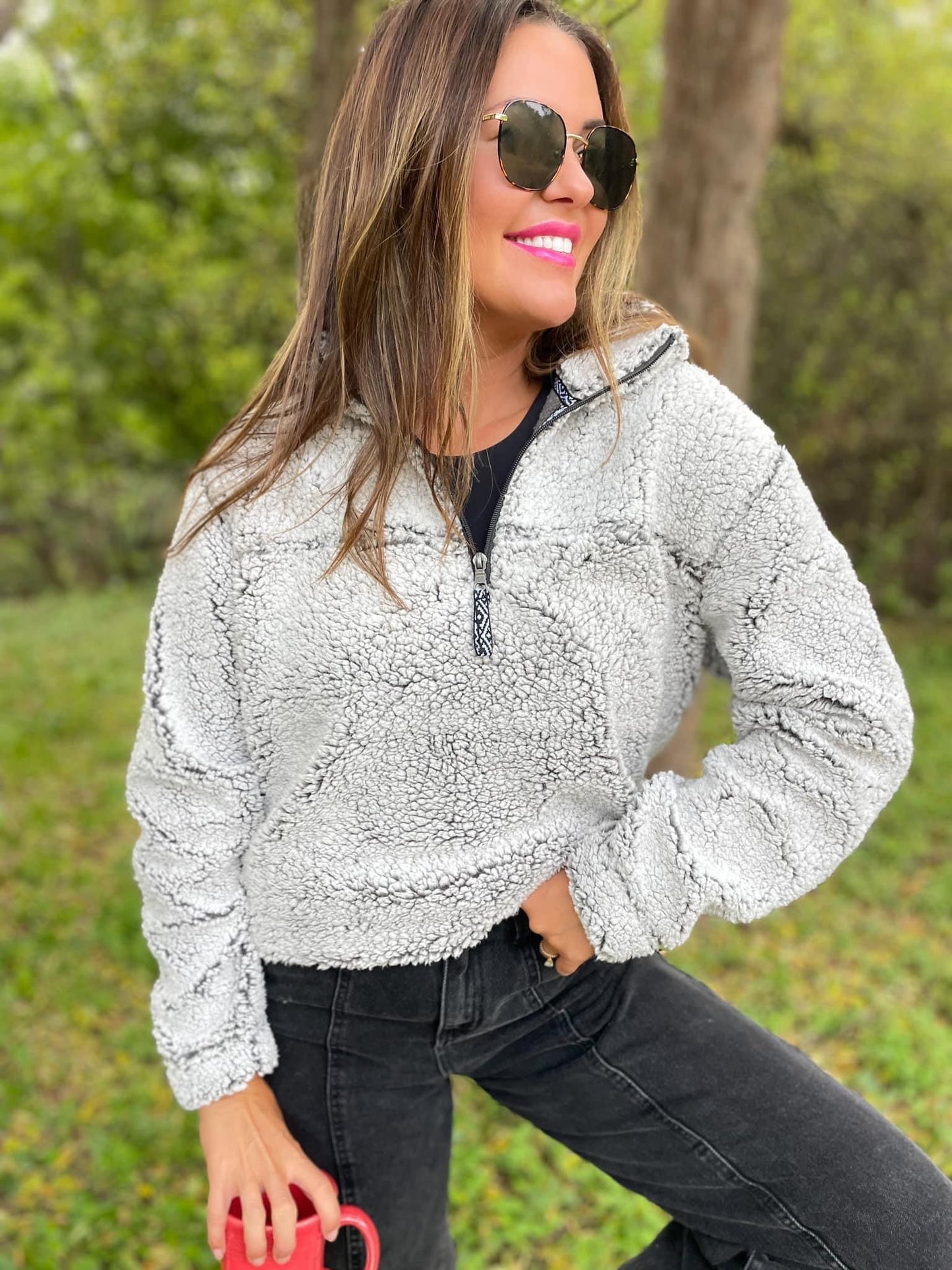 Teddy Sherpa Pullover