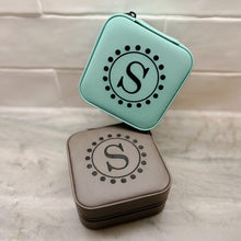 Load image into Gallery viewer, Leatherette Travel Jewelry Box