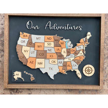 Load image into Gallery viewer, Map of the USA