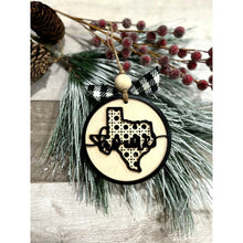 Load image into Gallery viewer, Rattan Home State Christmas Ornament
