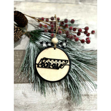 Load image into Gallery viewer, Rattan Home State Christmas Ornament