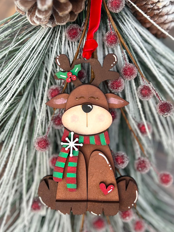 Rudy the Reindeer Ornament