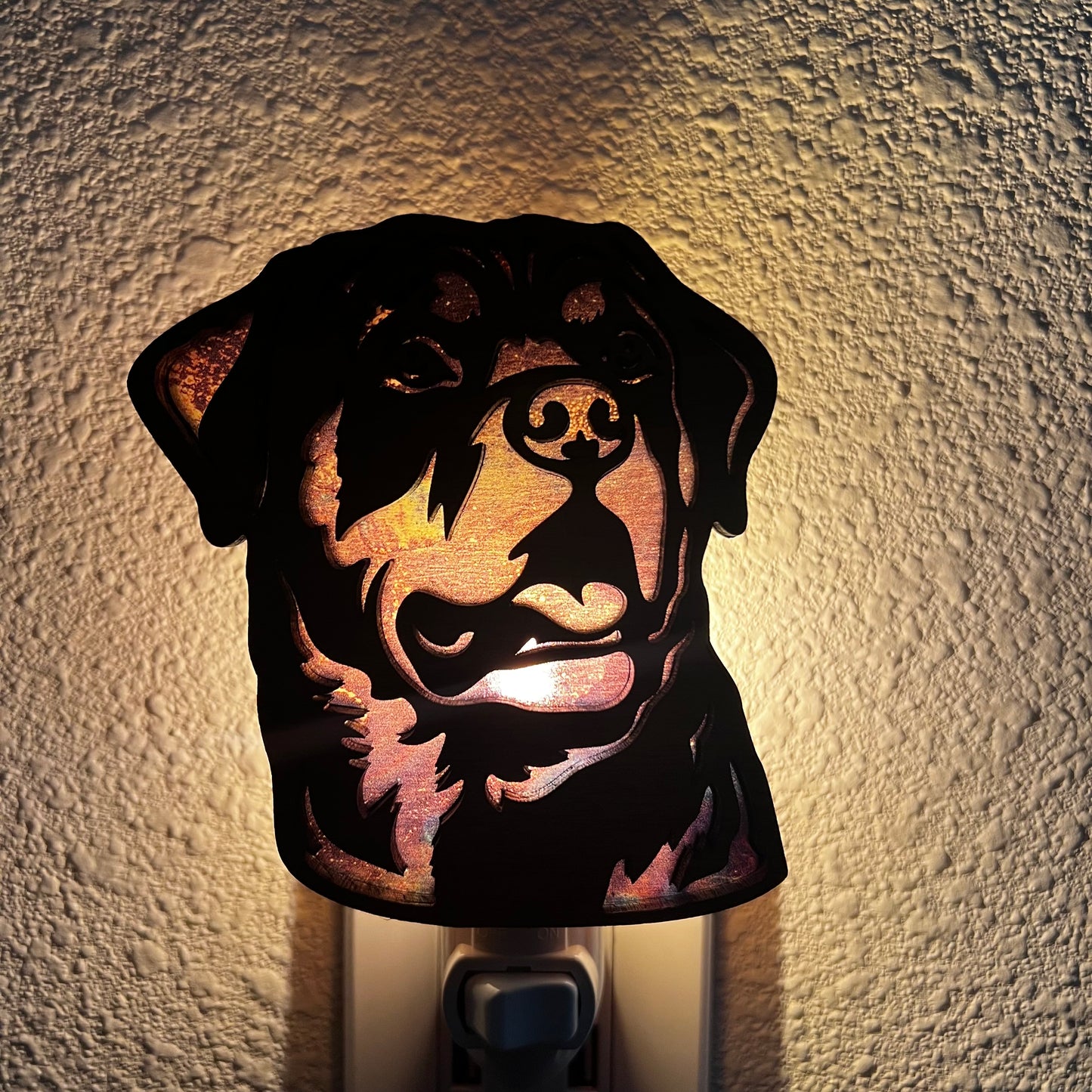 Wooden Pet Night Light – Multiple Dog Breeds & Animals Available
