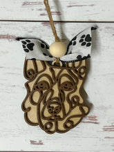 Load image into Gallery viewer, Doodle Art Dog Breed Ornament