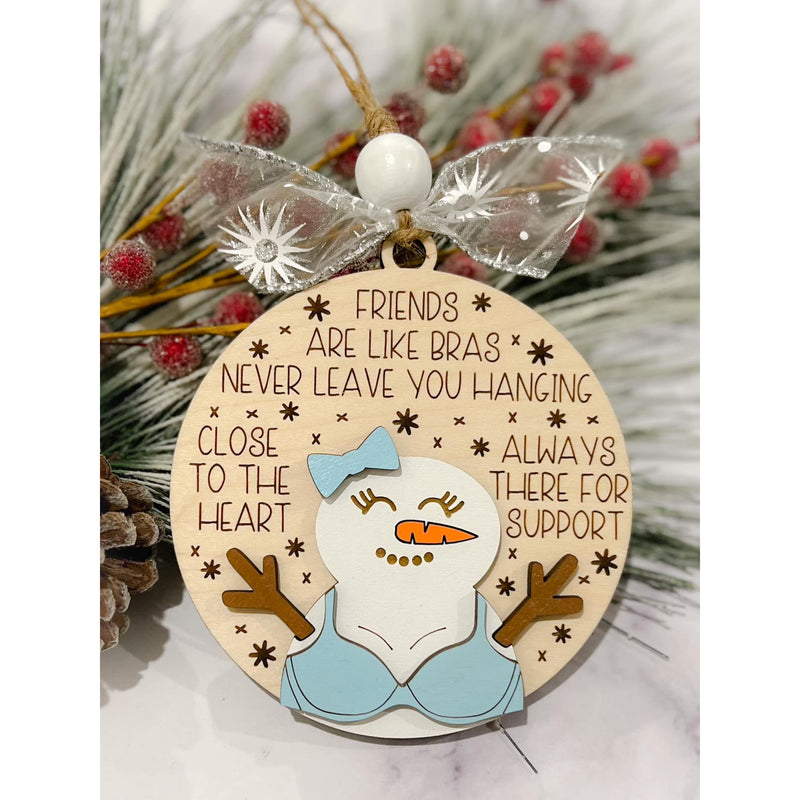 Friends Snowman Ornament