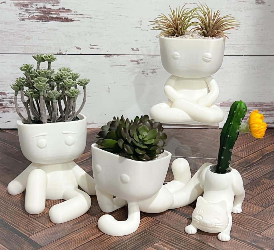 whimsical succulent planter Whimsical Succulent Pot