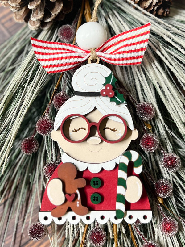 Mrs Claus Ornament