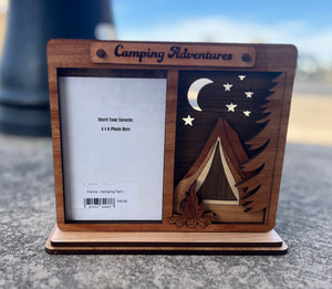 Camping Adventures Photo Frame