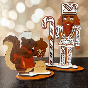Nutcracker and Squirrel Set