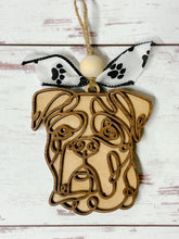 Load image into Gallery viewer, Doodle Art Dog Breed Ornament