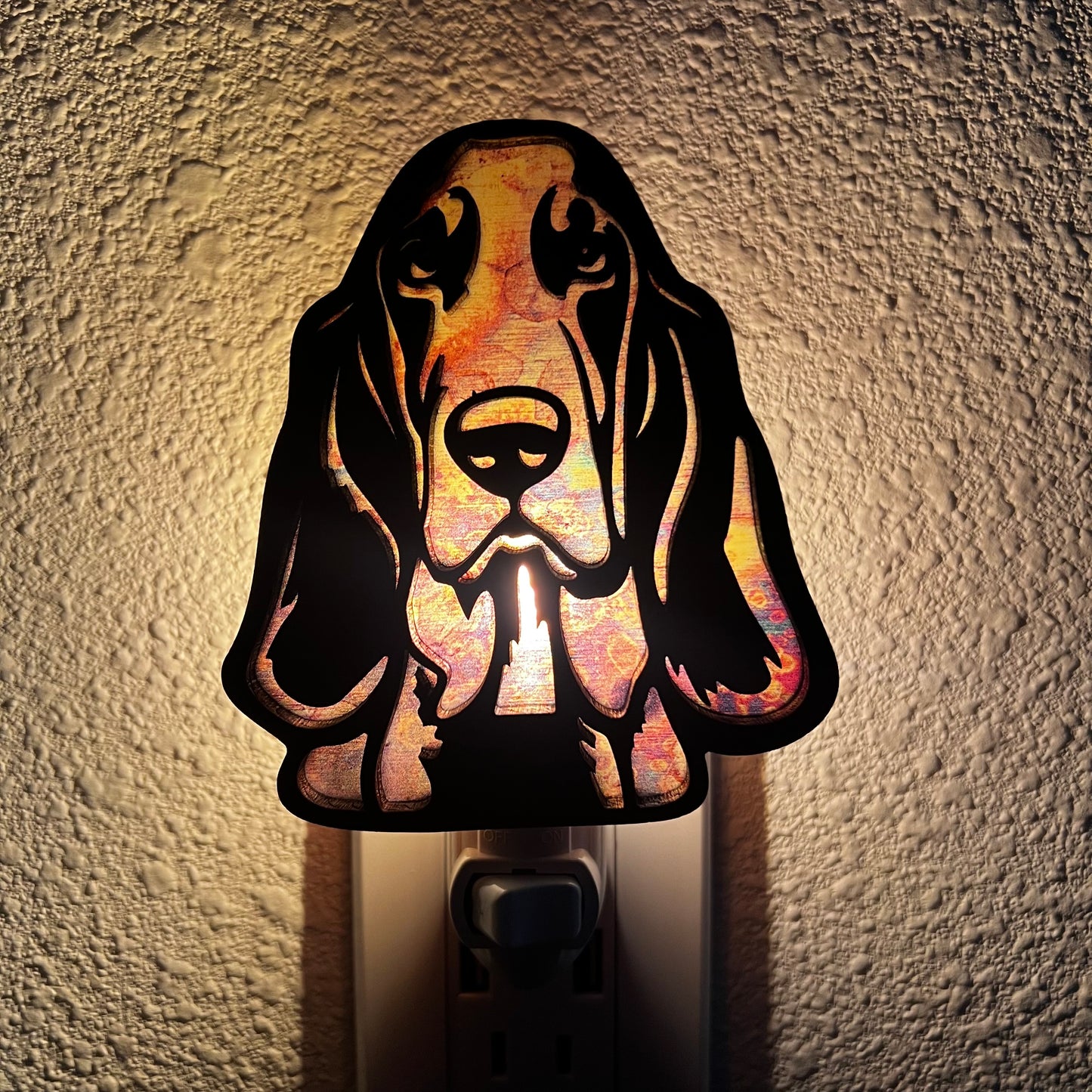 Wooden Pet Night Light – Multiple Dog Breeds & Animals Available