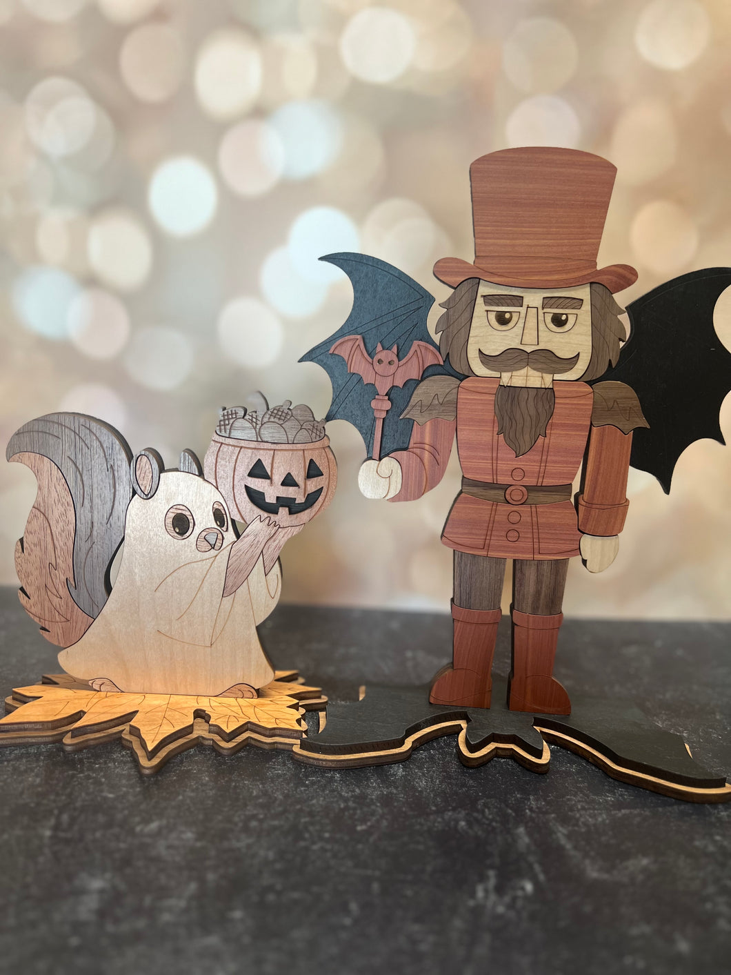 Nutcracker and Squirrel Set