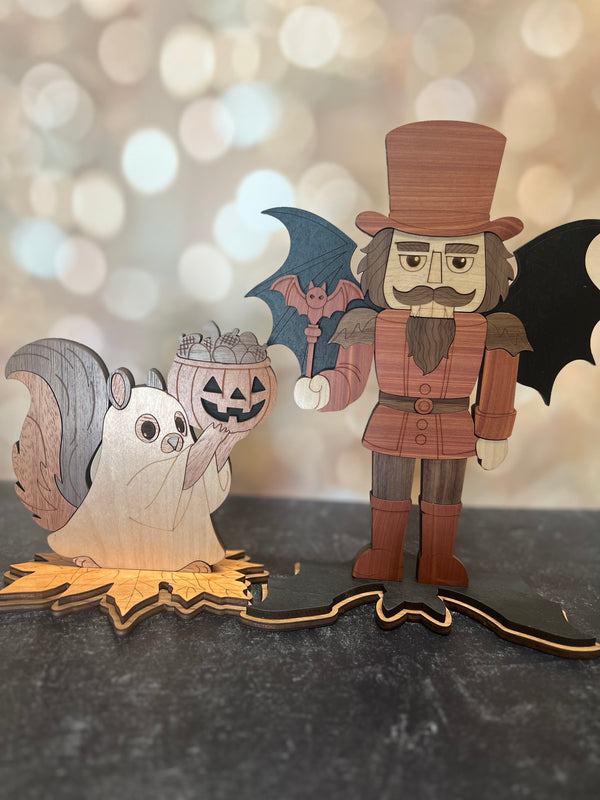 Nutcracker and Squirrel Set