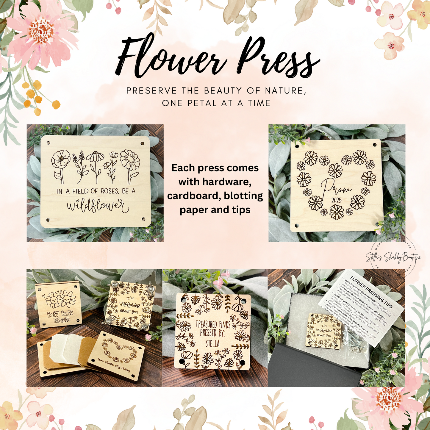 Flower Press Kits