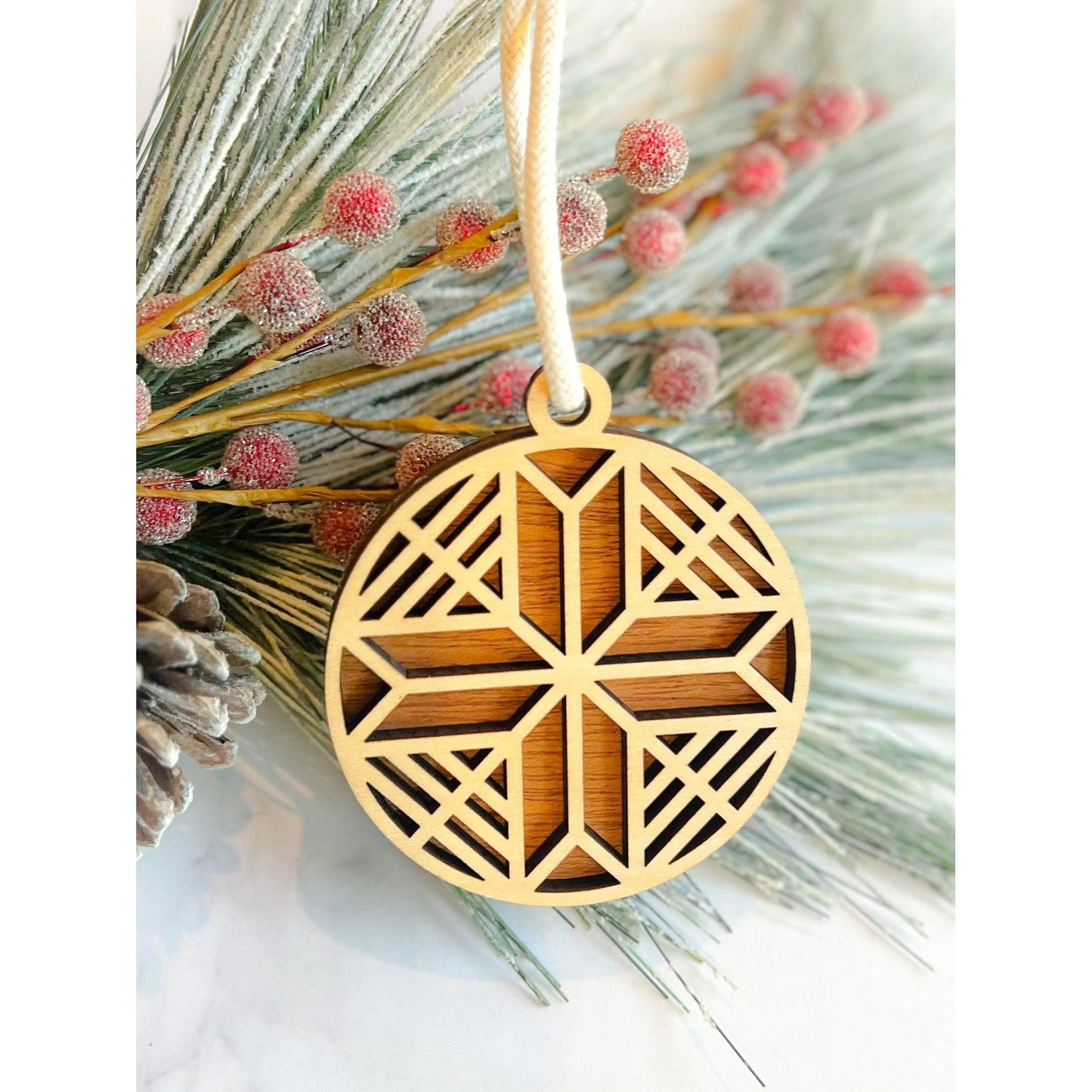 Art Deco Trio Ornament Set