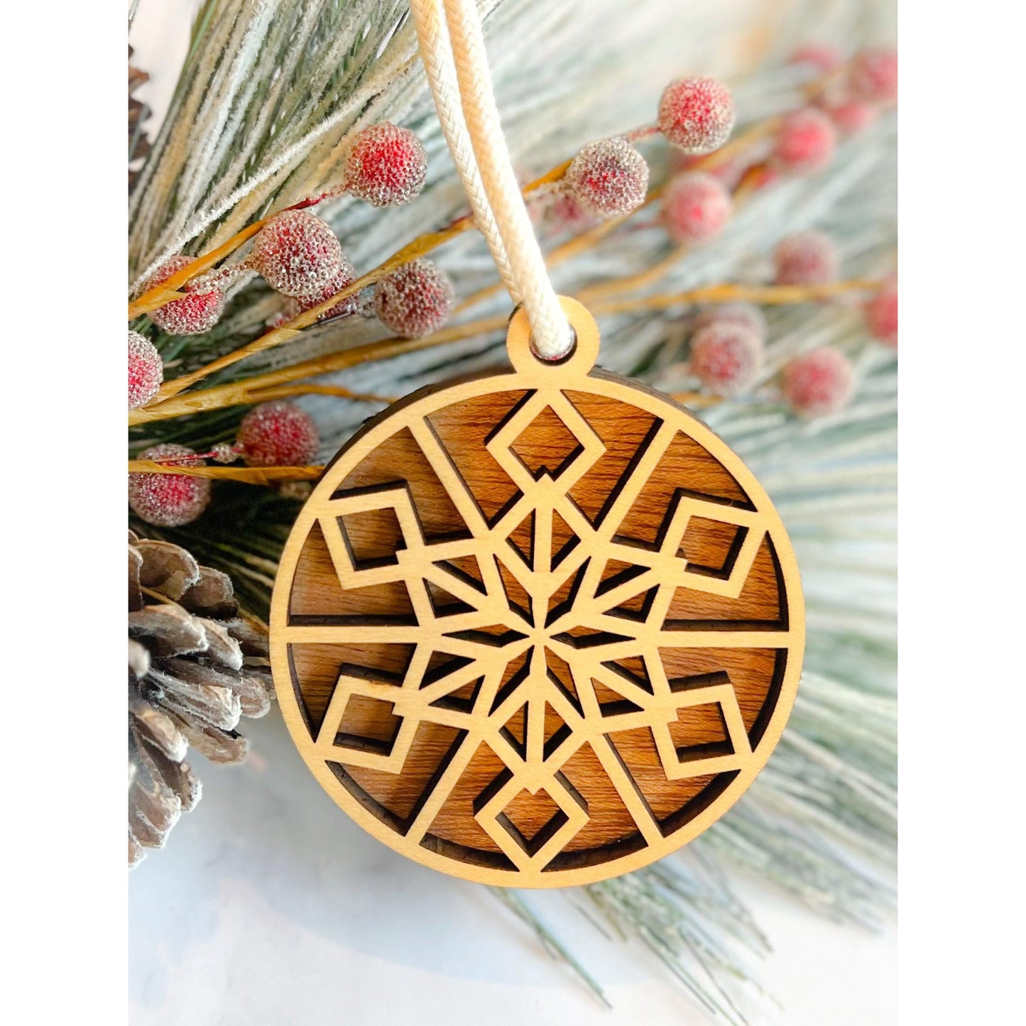 Art Deco Trio Ornament Set