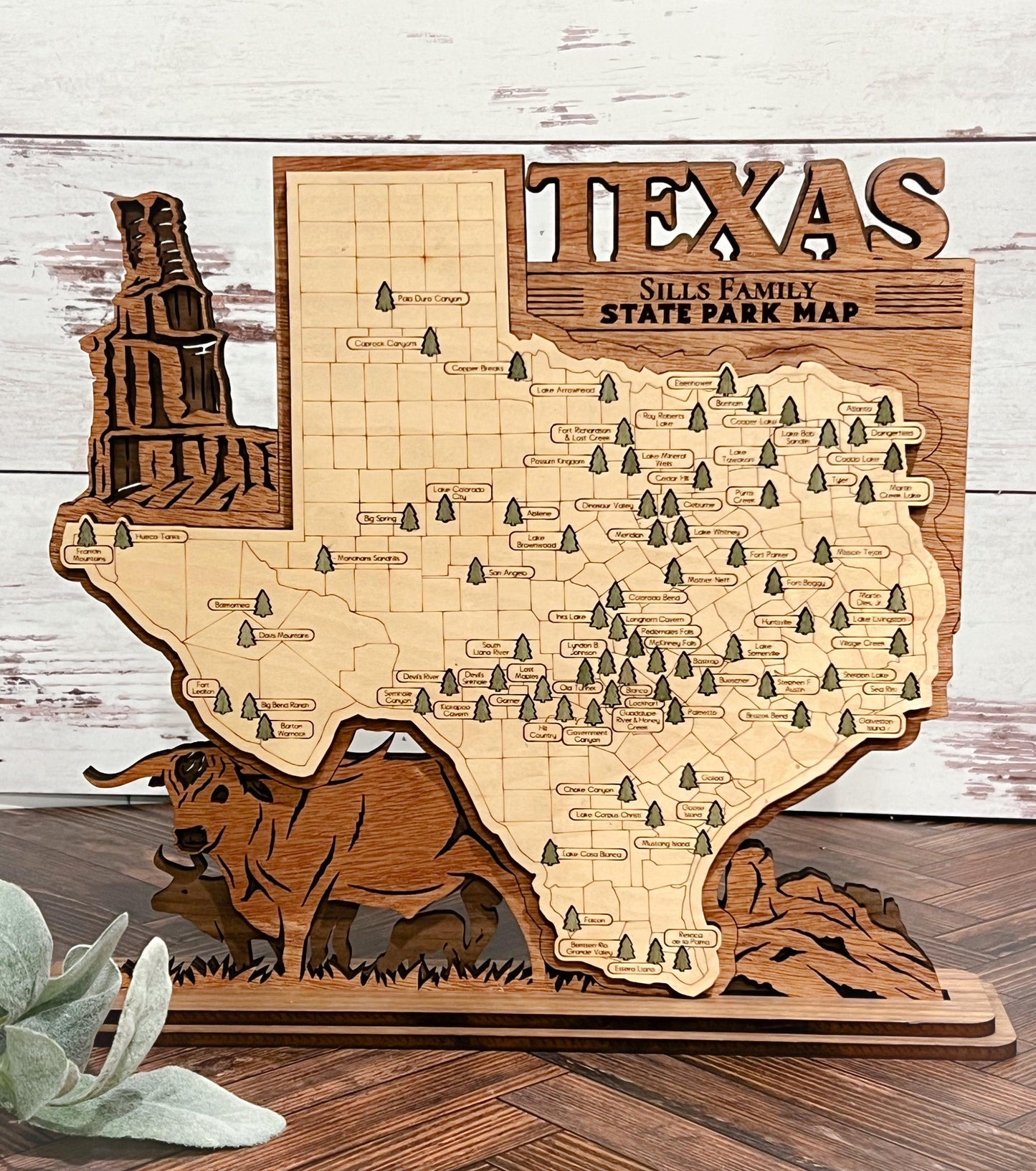 Texas State Park Map