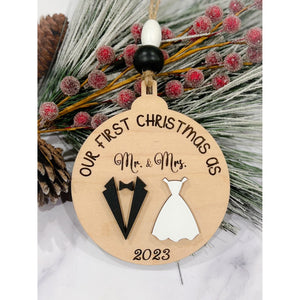 First Year Married Ornament