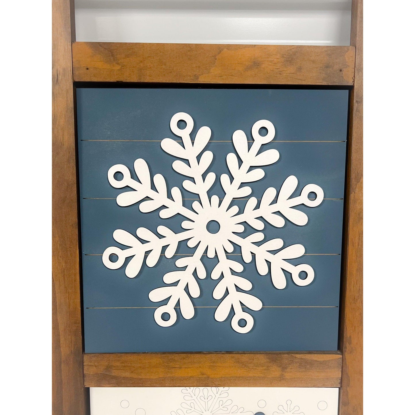Interchangeable Porch Ladder Sign and Inserts