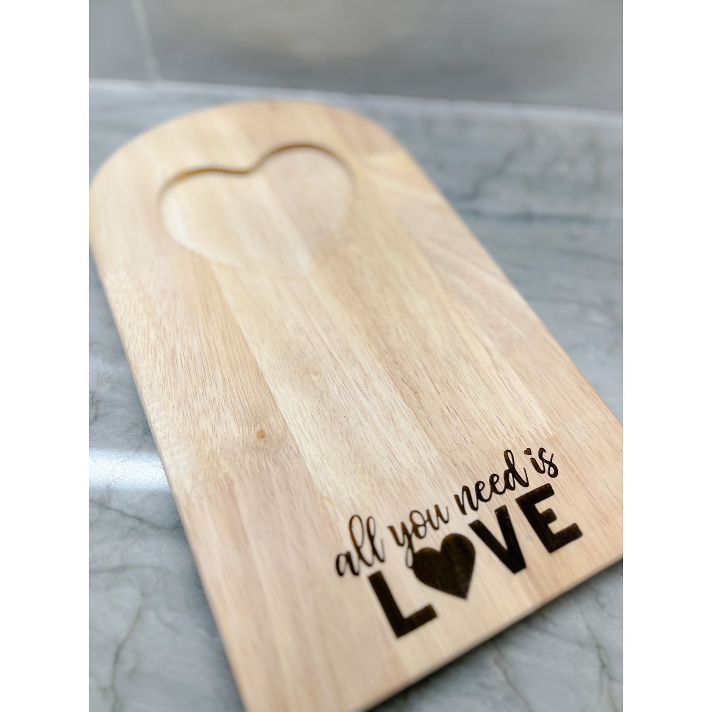 All You Need is Love Charcuterie Board