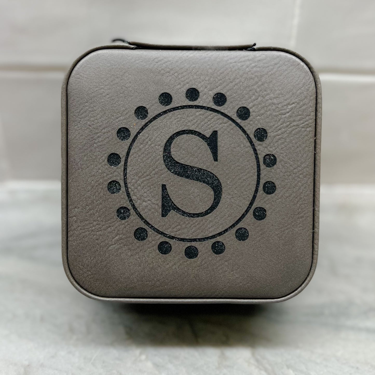 Leatherette Travel Jewelry Box
