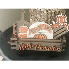 Load image into Gallery viewer, Mini Interchangeable Rustic Wagon or Shelf