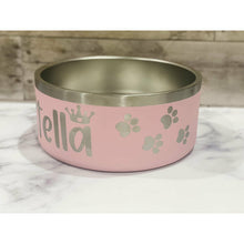 Load image into Gallery viewer, Personalized Laser Engraved Dog Bowls