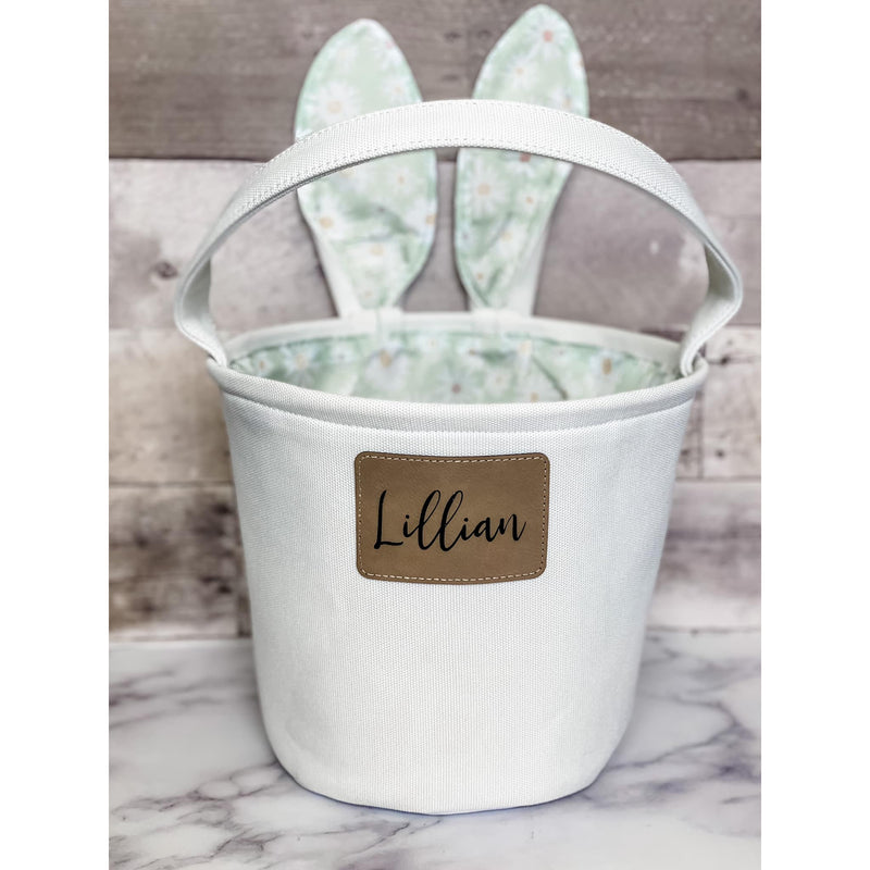 Personalized Easter Bunny Basket