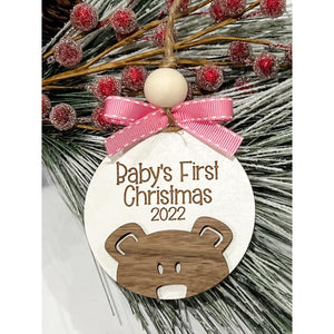 Baby’s First Christmas Bear Ornaments