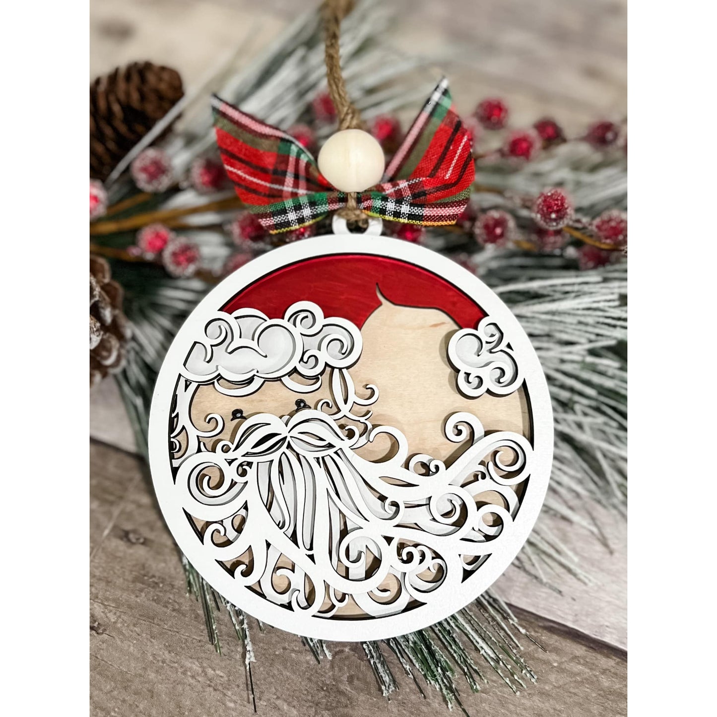 Santa Ornament