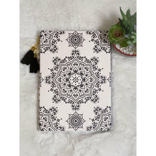 Load image into Gallery viewer, Black Mandala Notepad &amp; Journal-Stella&#39;s Shabby Boutique