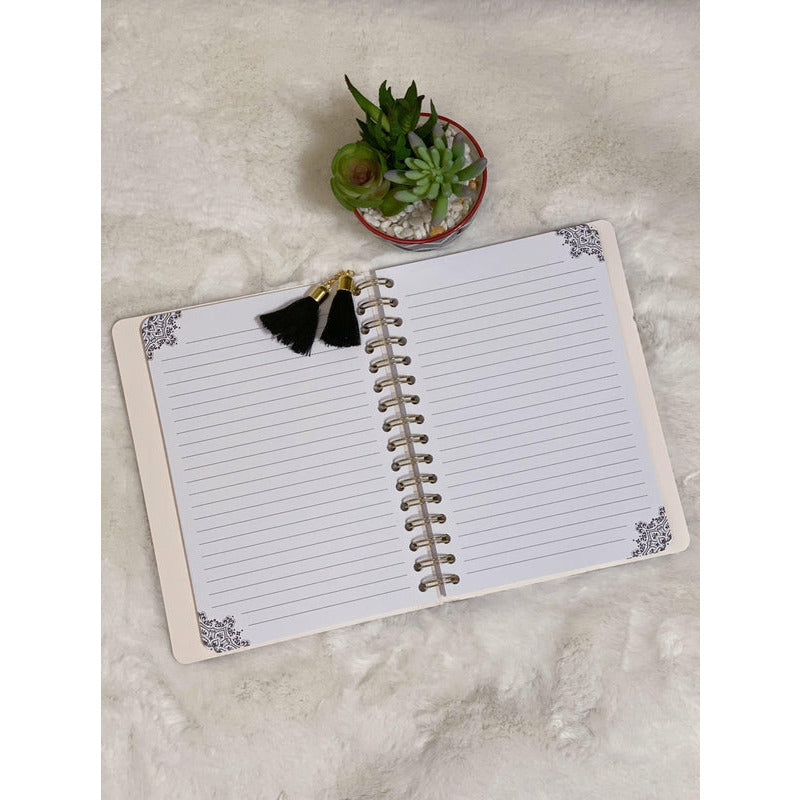 Black Mandala Notepad & Journal-Stella's Shabby Boutique