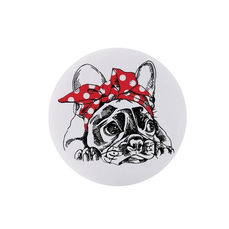 Bulldog Black Collapsible Grip & Stand for Phones and Tablets - Stella's Shabby Boutique