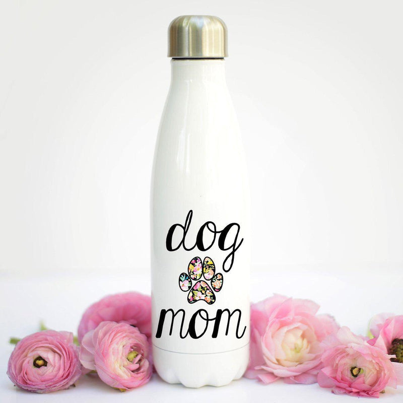 Dog Mom Water Bottle-Stella's Shabby Boutique