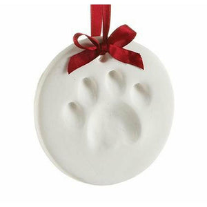 Dog Paw Print Ornament - Stella's Shabby Boutique
