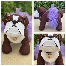 Load image into Gallery viewer, Handmade Stuffed Bulldog