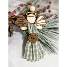 Load image into Gallery viewer, Personalized Remembrance Angel Ornament