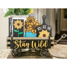 Load image into Gallery viewer, Mini Interchangeable Rustic Wagon or Shelf
