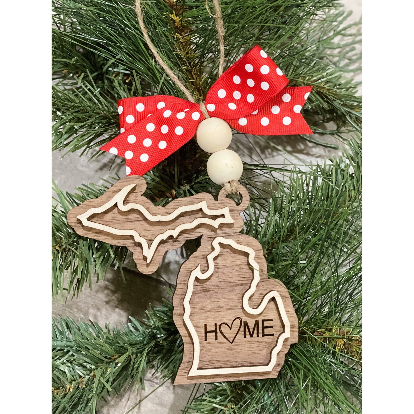 State Christmas Ornament