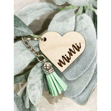 Load image into Gallery viewer, Personalized Heart Keychains