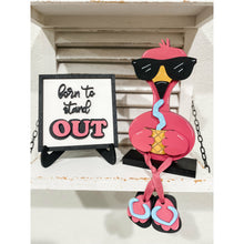 Load image into Gallery viewer, Born to Stand Out Flamingo Set