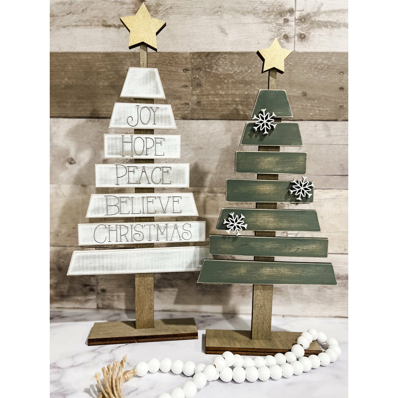 Rustic Christmas Trees