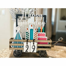 Load image into Gallery viewer, Mini Interchangeable Rustic Wagon or Shelf