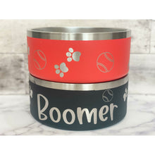 Load image into Gallery viewer, Personalized Laser Engraved Dog Bowls