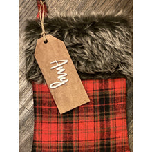 Load image into Gallery viewer, Personalized Stocking Name Tags