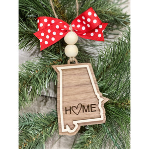 State Christmas Ornament