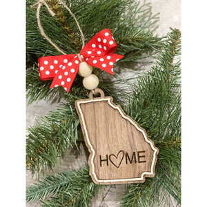 State Christmas Ornament