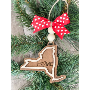 State Christmas Ornament
