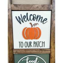 Load image into Gallery viewer, Interchangeable Porch Ladder Sign and Inserts